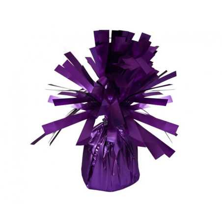 Poids ballon violet satin 170g pour bouquets de ballons à l'hélium
