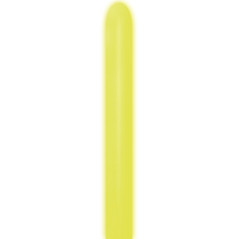 Modeling Balloons 260 - Neon Yellow - 220 260220 Sempertex United Kingdom