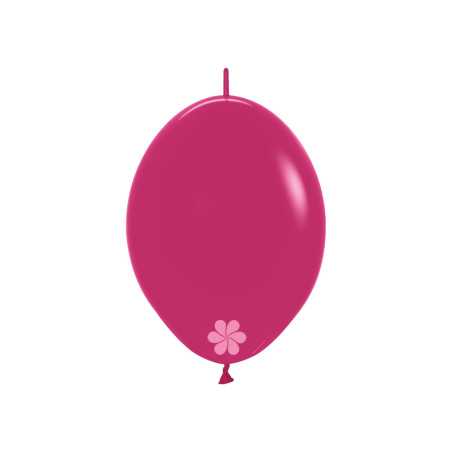 ballons-link-o-loon-15cm-rose-framboise-sempertex-france