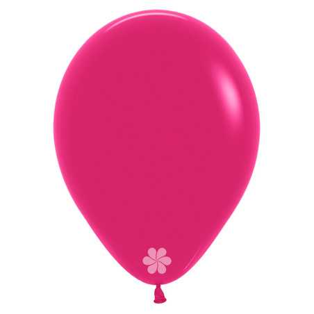 ballons-ronds-30cm-rose-framboise-sempertex-france
