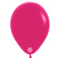 Ballons ronds 12" (30cm) rose framboise (Cosmo Pink 013) – 50 Pcs