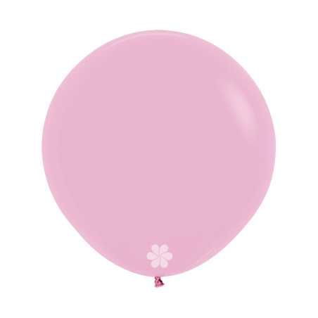 ballons-ronds-60cm-rose-bonbon-sempertex-france