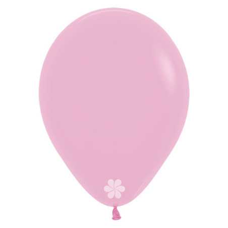ballons-ronds-30cm-rose-bonbon-sempertex-france