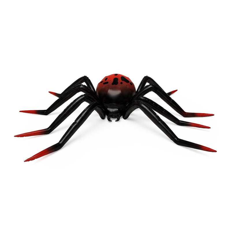 Ballon aluminium sur pied Araignée XXL noir et rouge 275cm