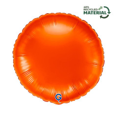 Ballon rond 18inch (45cm) - Orange - Sempertex France