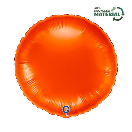 Ballon rond 18inch (45cm) - Orange - Sempertex France