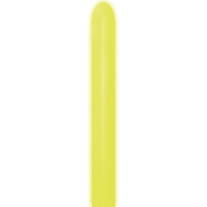 Ballons à sculpter 260 Nozzle Up jaune néon (Neon Yellow 220) – 50 Pcs